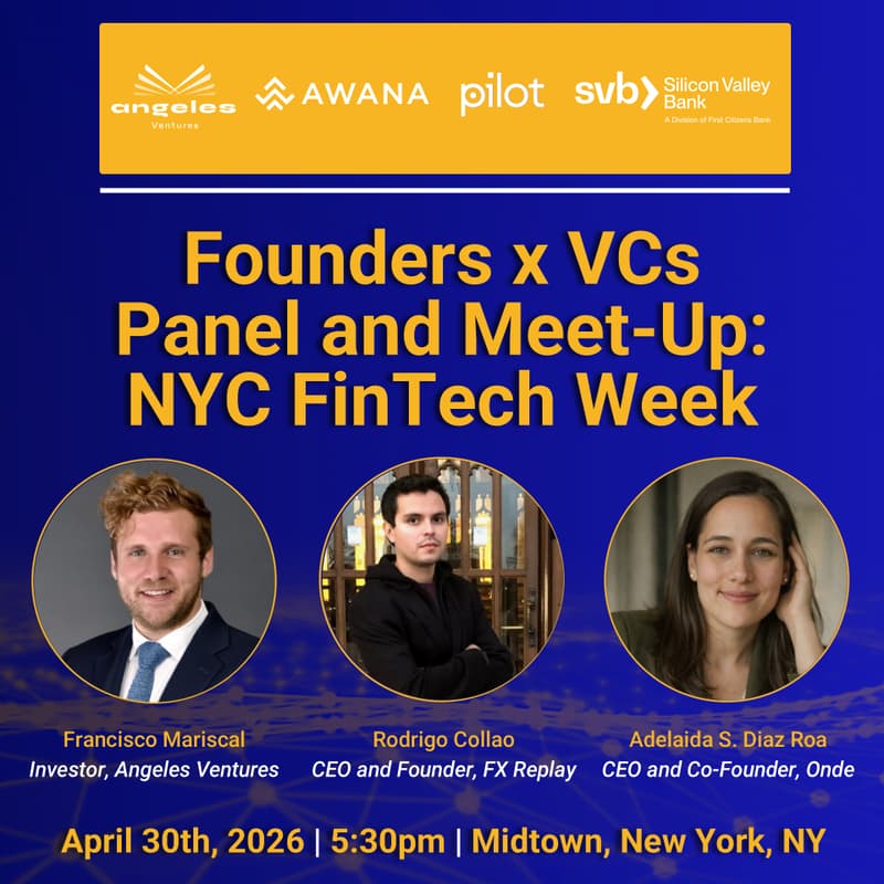 Cover Image for Founders × VCs Panel and Meet-Up: NYC FinTech Week