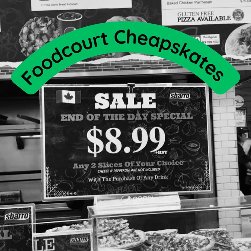 Cover Image for FOODCOURT CHEAPSKATES