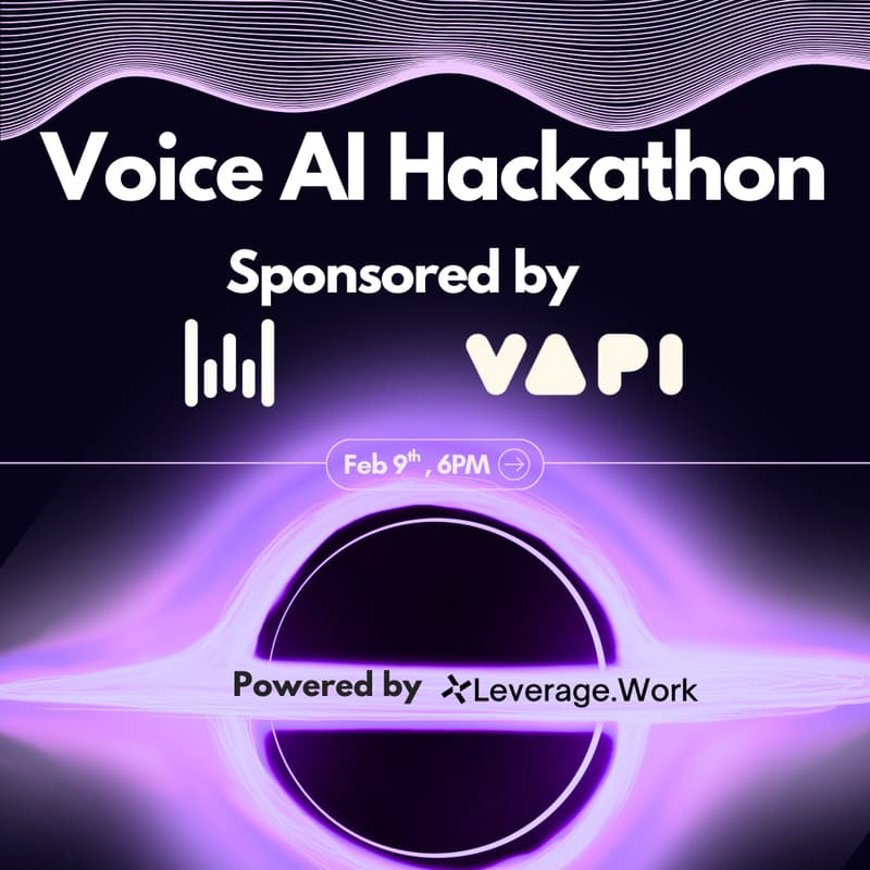 Cover Image for Build & Deploy Voice Agent Workshop + Hackathon (Vapi AI x Wisper Flow x Hatorah)