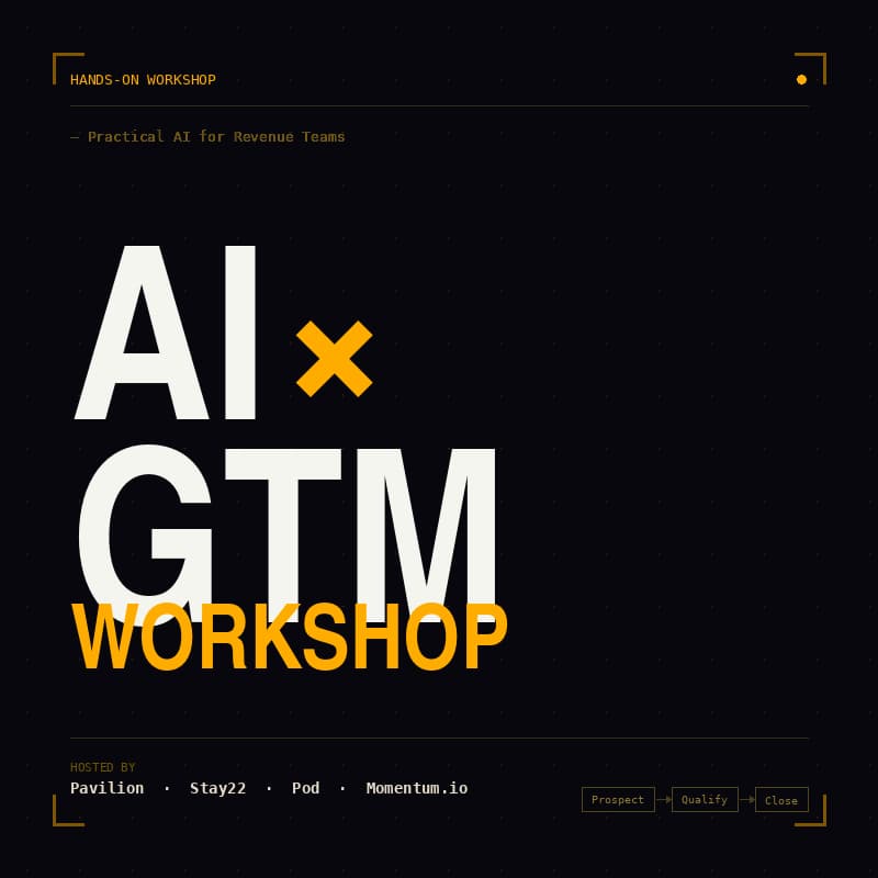 Cover Image for Pavilion MTL: AI in GTM Workshop