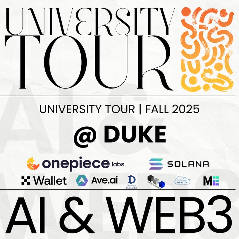 Cover Image for AI Web3 University Tour @ Duke