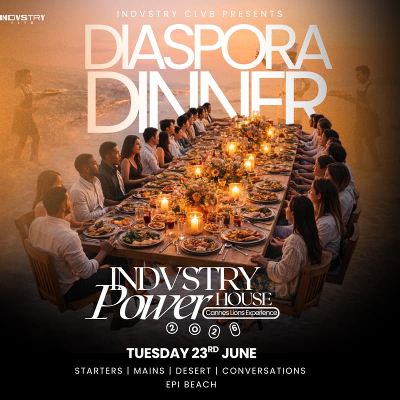 Cover Image for Indvstry Power House: Diaspora Dinner