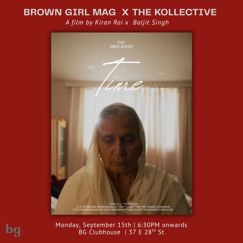 Cover Image for 'TIME': A Film by Kiran Rai x Baljit Singh — New York City Screening