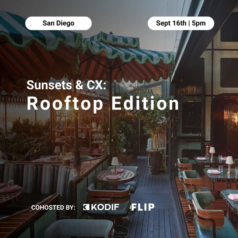 Cover Image for Sunsets & CX: Rooftop Edition