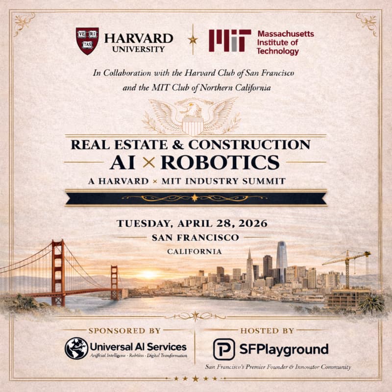 Cover Image for Harvard X MIT Summit: AI in Construction & Real Estate - Open Registration