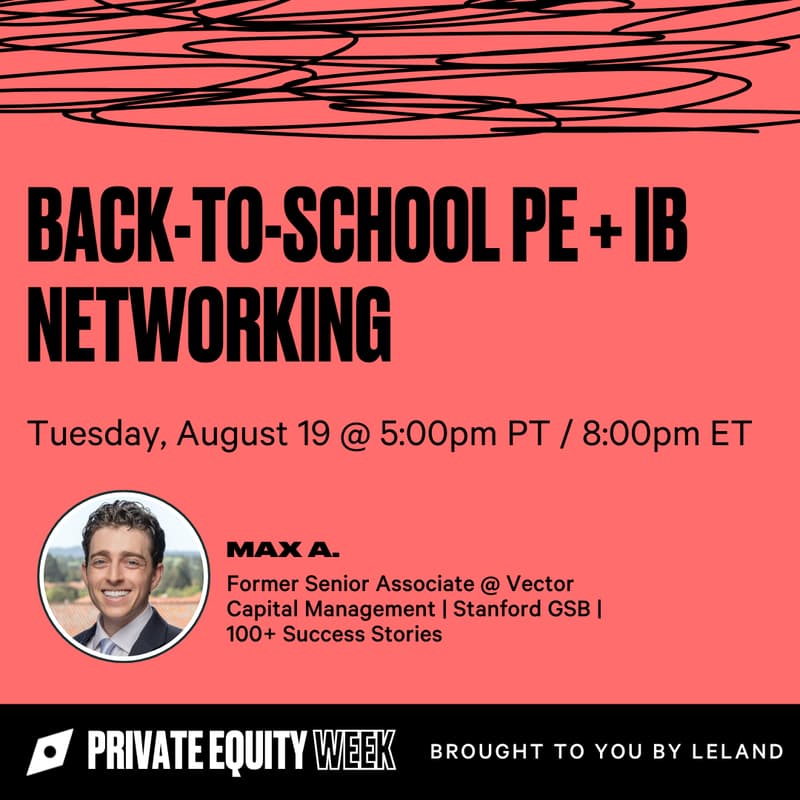 Cover Image for Back-to-School PE + IB Networking