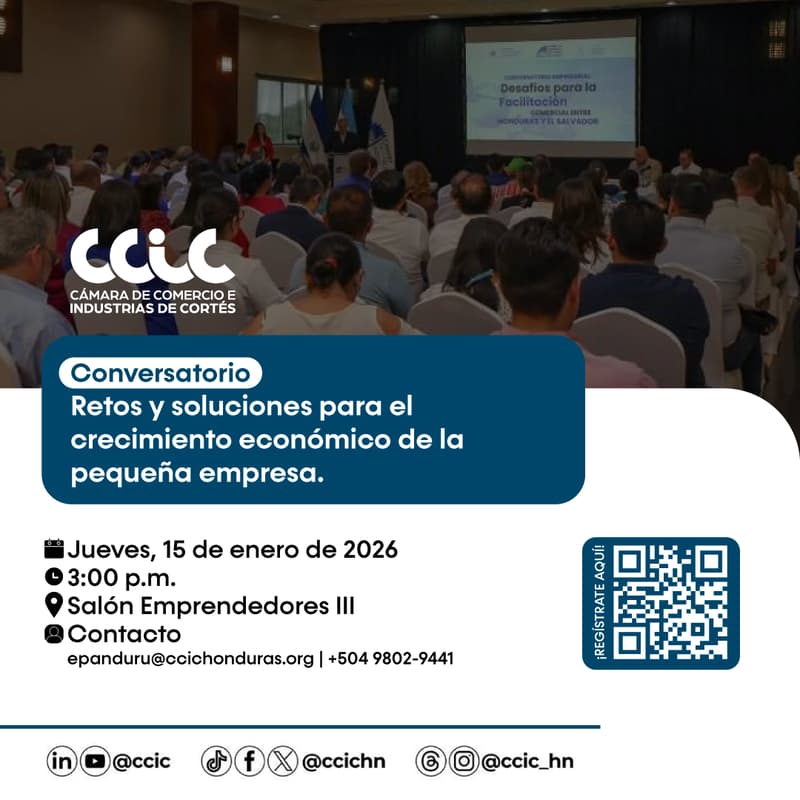 Cover Image for Conversatorio: Retos y soluciones para el crecimiento económico de la pequeña empresa.