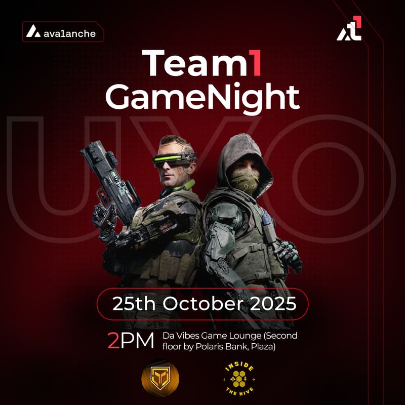 Cover Image for Team1 Game Night, Uyo