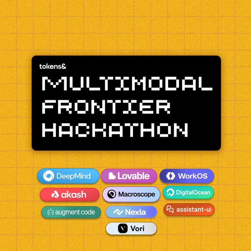 Cover Image for Multimodal Frontier Hackathon