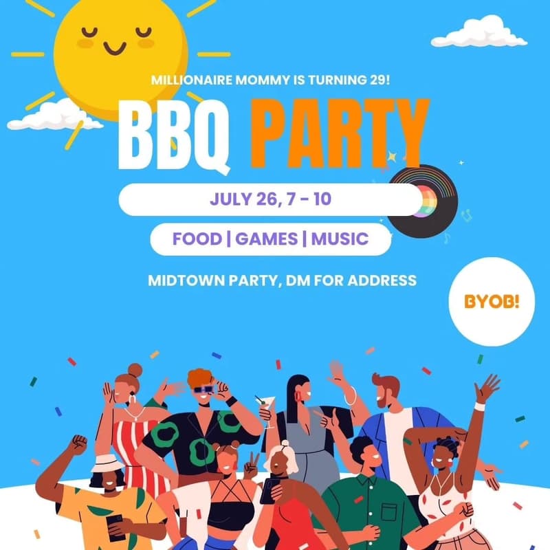Cover Image for Birthday BBQ 🥳