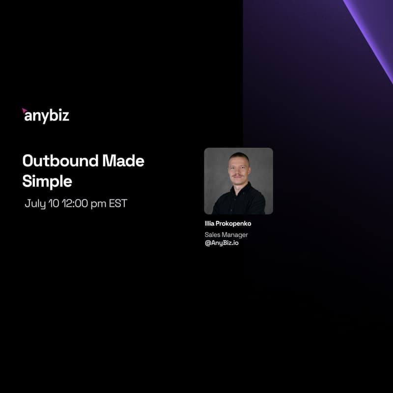 Cover Image for Outbound Made Simple
