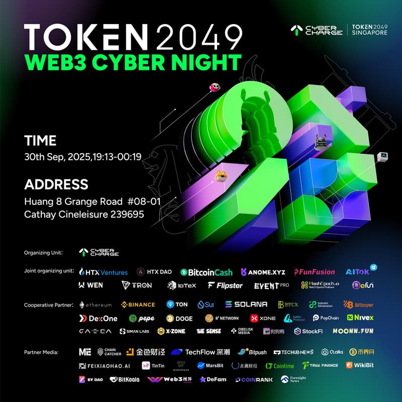 Cover Image for CyberCharge - Web3 Cyber Night
