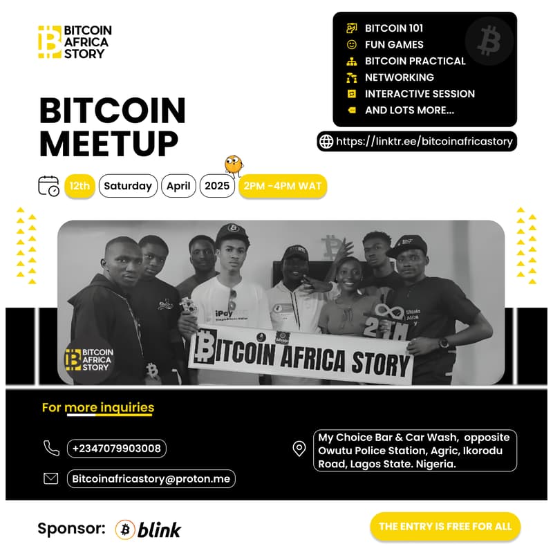 Cover Image for Bitcoin Africa Story 1st Meetup Of 2025