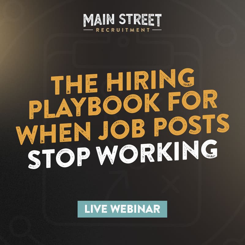 Cover Image for The Hiring Playbook for When Job Posts Stop Working