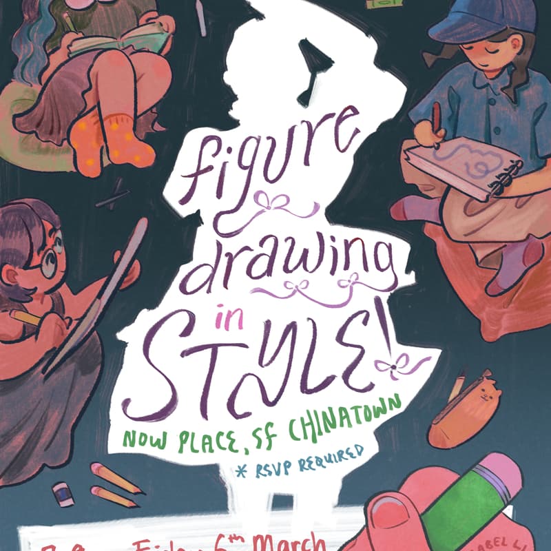 Cover Image for 🖍️ 来一起画人物速写! | Figure Drawing in Style