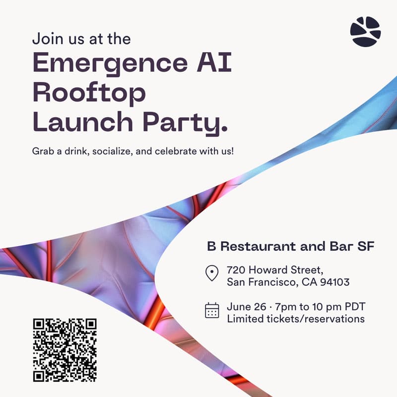 Cover Image for Emergence AI Launch - Rooftop After Party!
