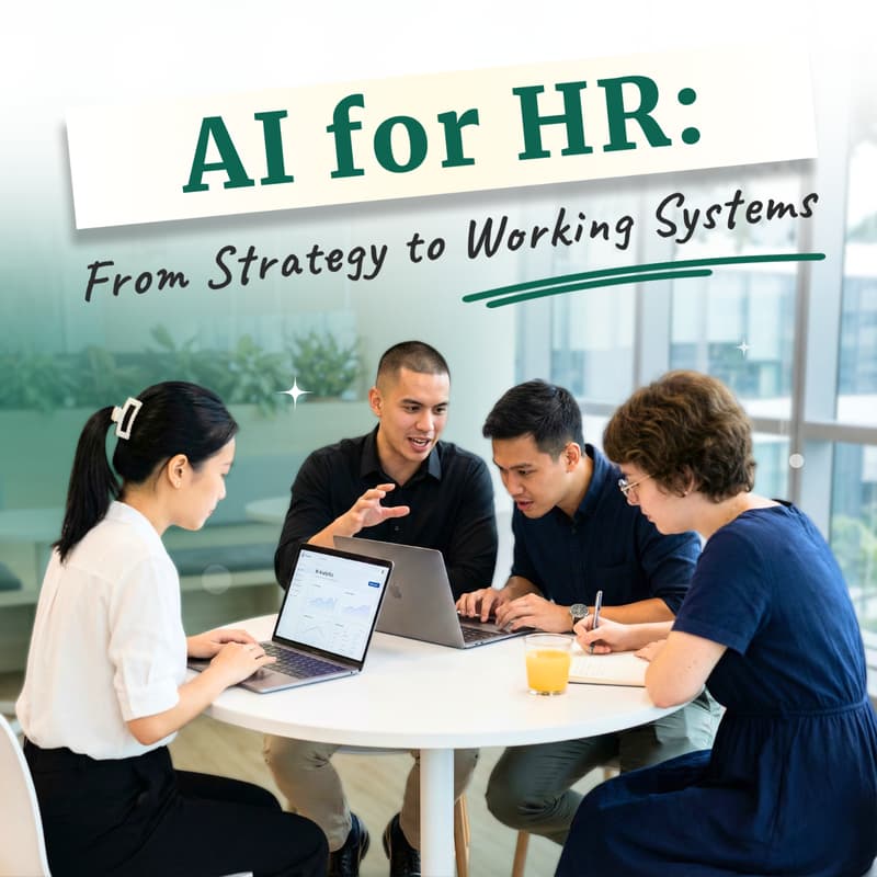 Cover Image for AI for HR: From Strategy to Working Systems