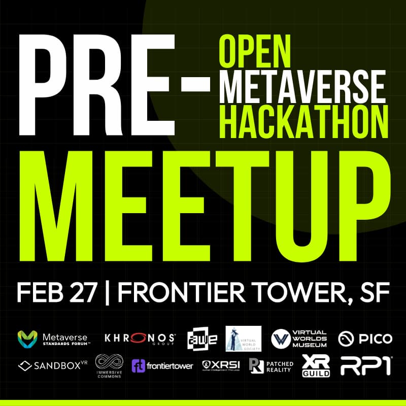 Cover Image for Pre-Meetup: Open Metaverse Hackathon