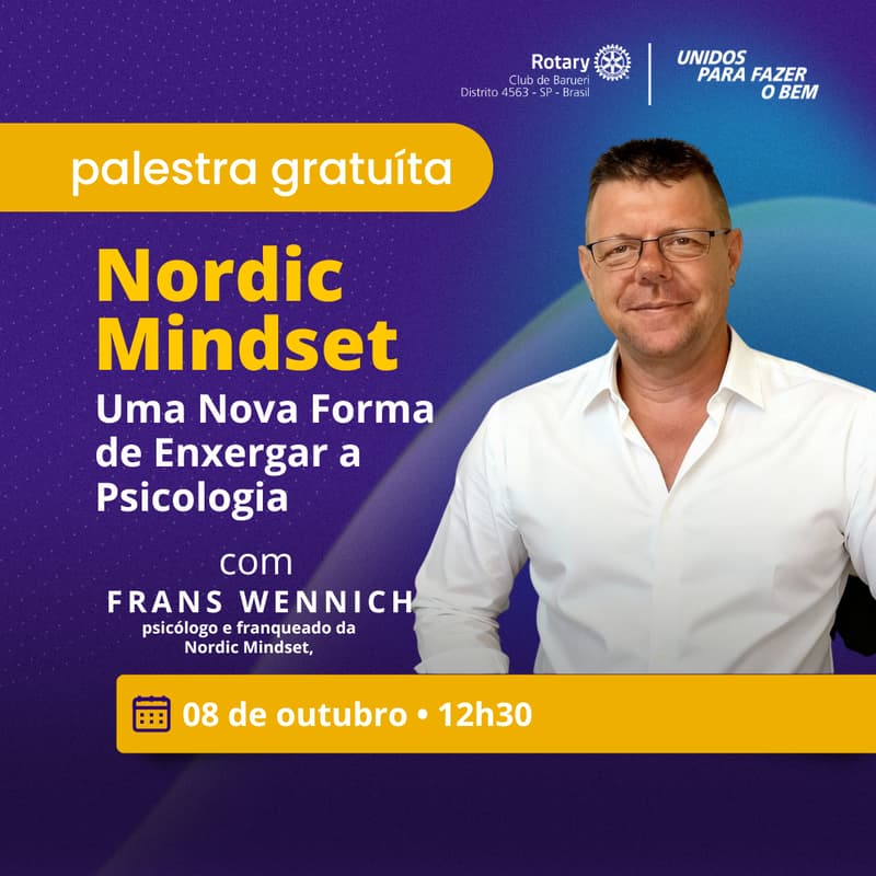 Cover Image for Palestra: Nordic Mindset – Uma Nova Forma de Enxergar a Psicologia