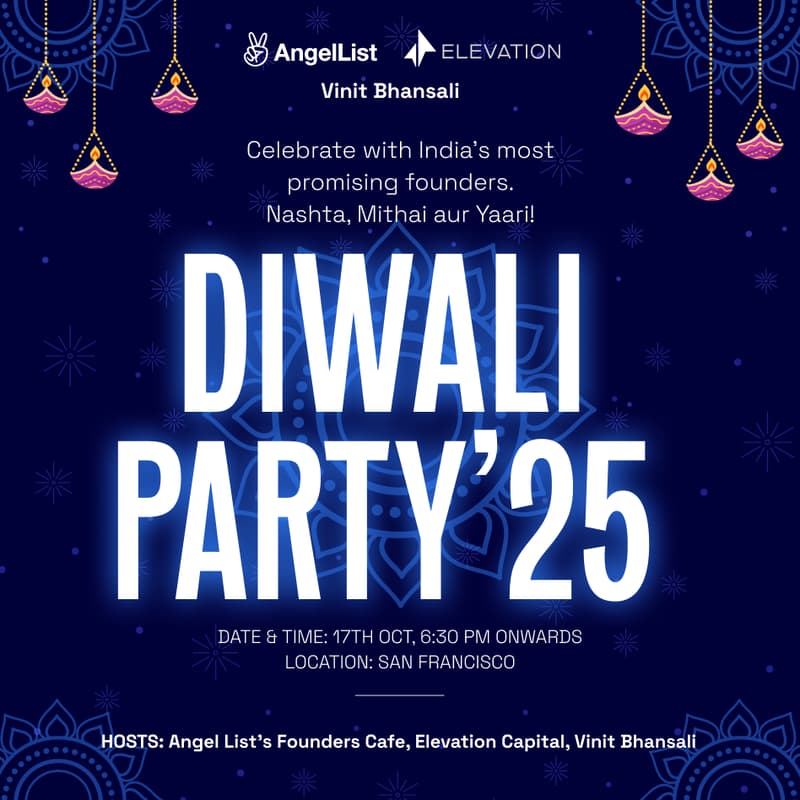 Cover Image for Founders' Diwali '25