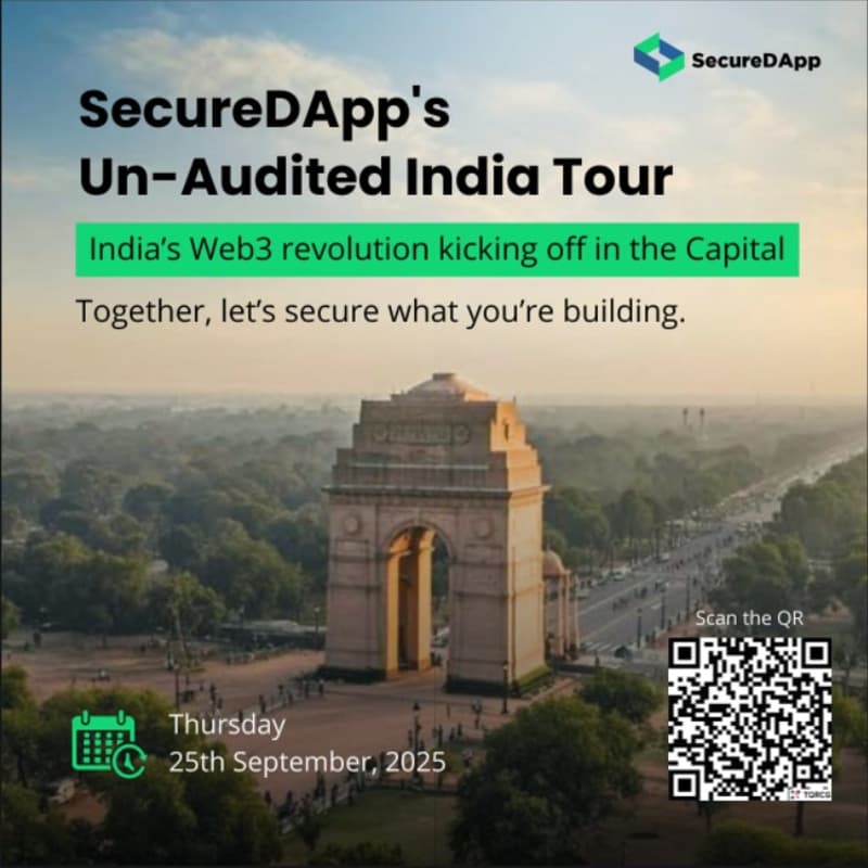 Cover Image for SecureDApp's Un-Audited India Tour