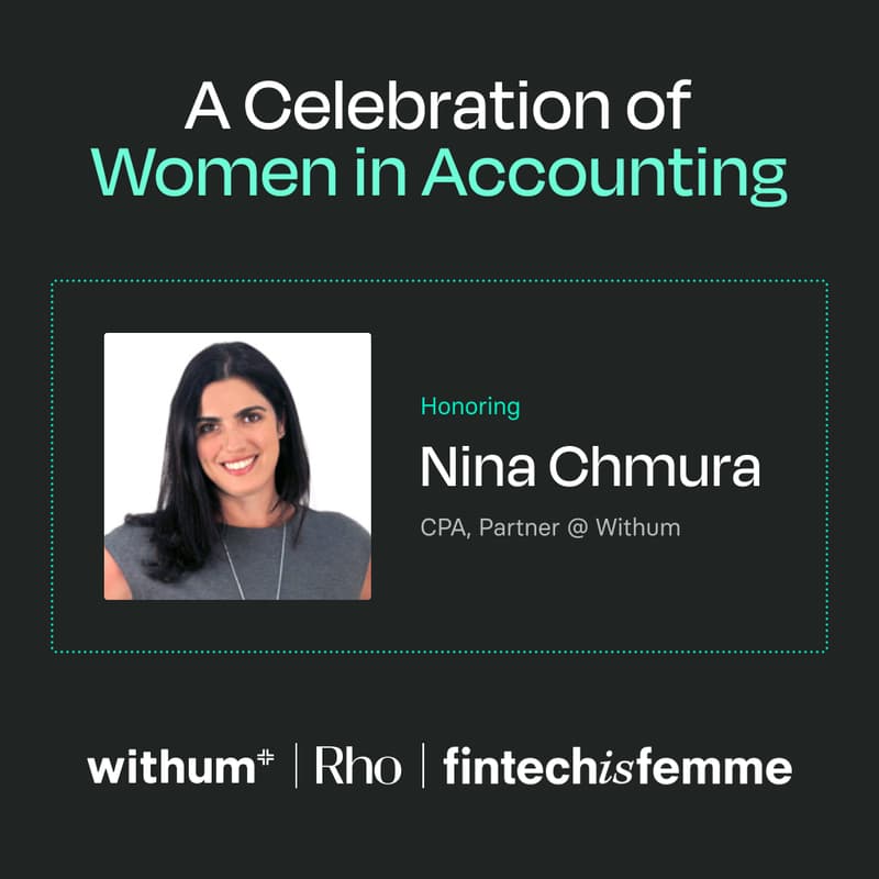 Cover Image for A Celebration of Women in Accounting | Withum, Rho & Fintech is Femme