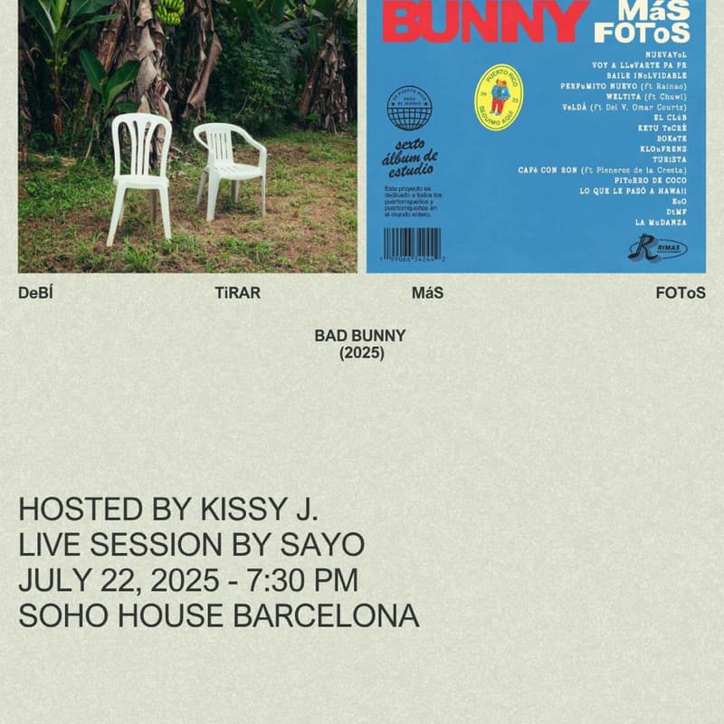 Cover Image for Ging.Her X DAR Music Club: Bad Bunny Listening Session
