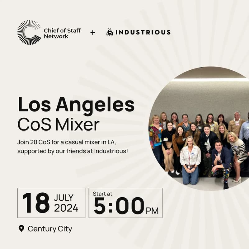 Cover Image for CoS LA Mixer (July 18)