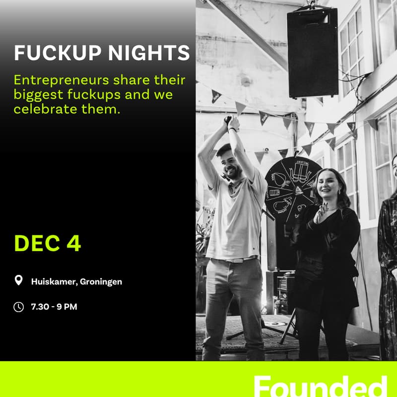 Cover Image for Fuckup Nights Groningen