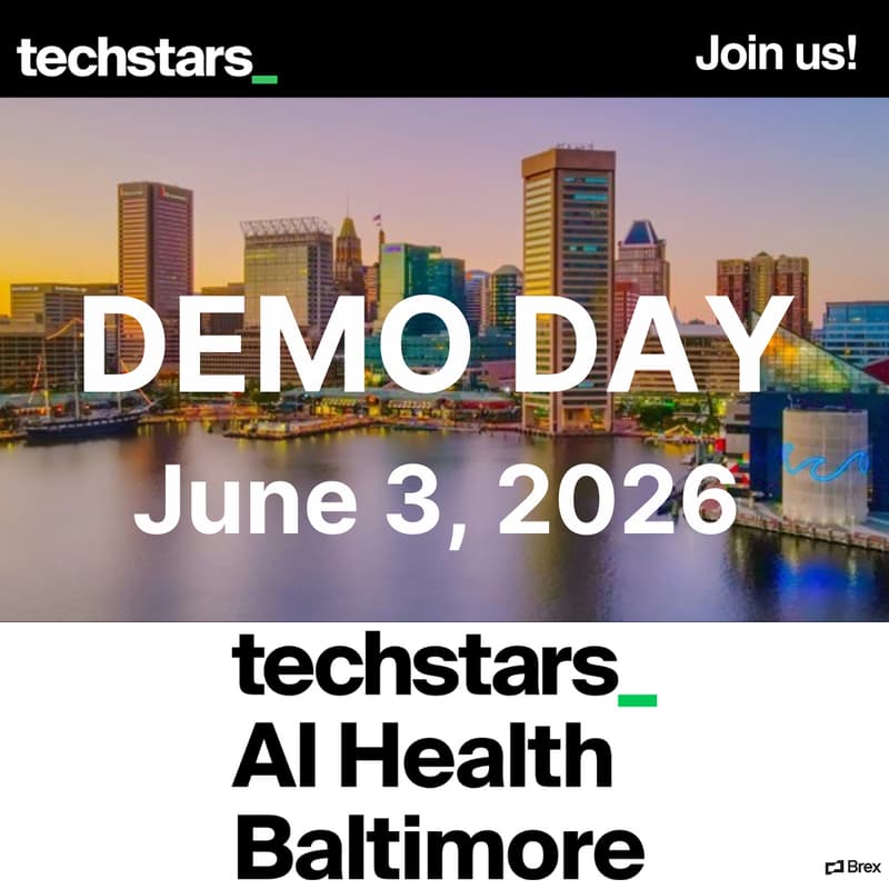 Cover Image for Techstars AI Health Baltimore Demo Day