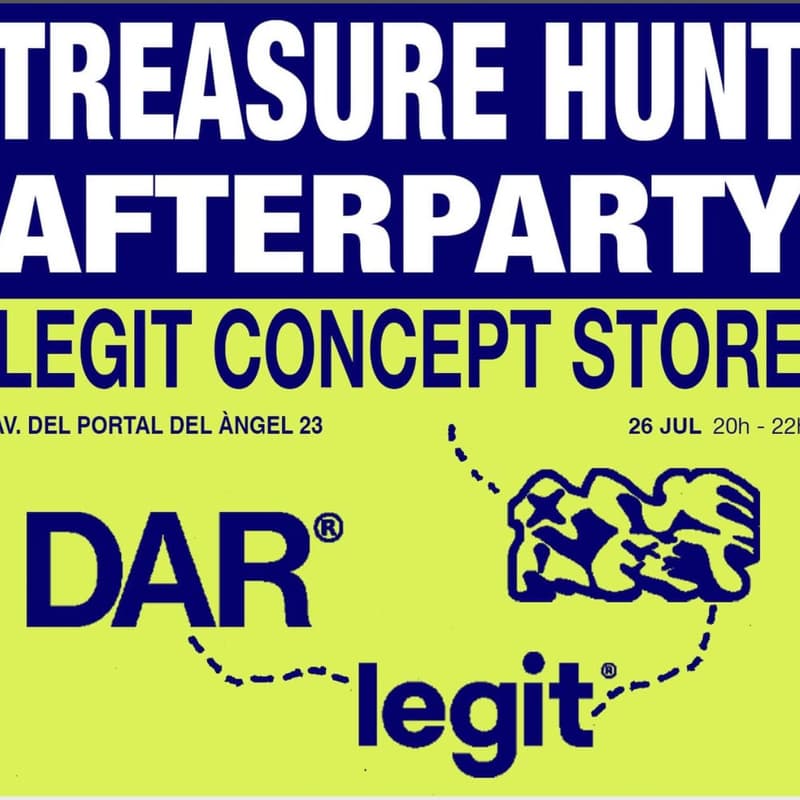 Cover Image for TREASURE HUNT AFTERPARTY One Art x DAR x Legit