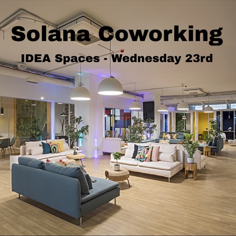 Cover Image for Solana Coworking (all day)