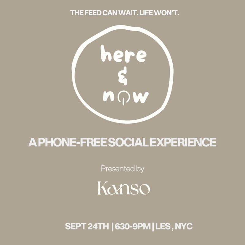 Cover Image for Here & Now: A Phone-Free Experience (NYC)