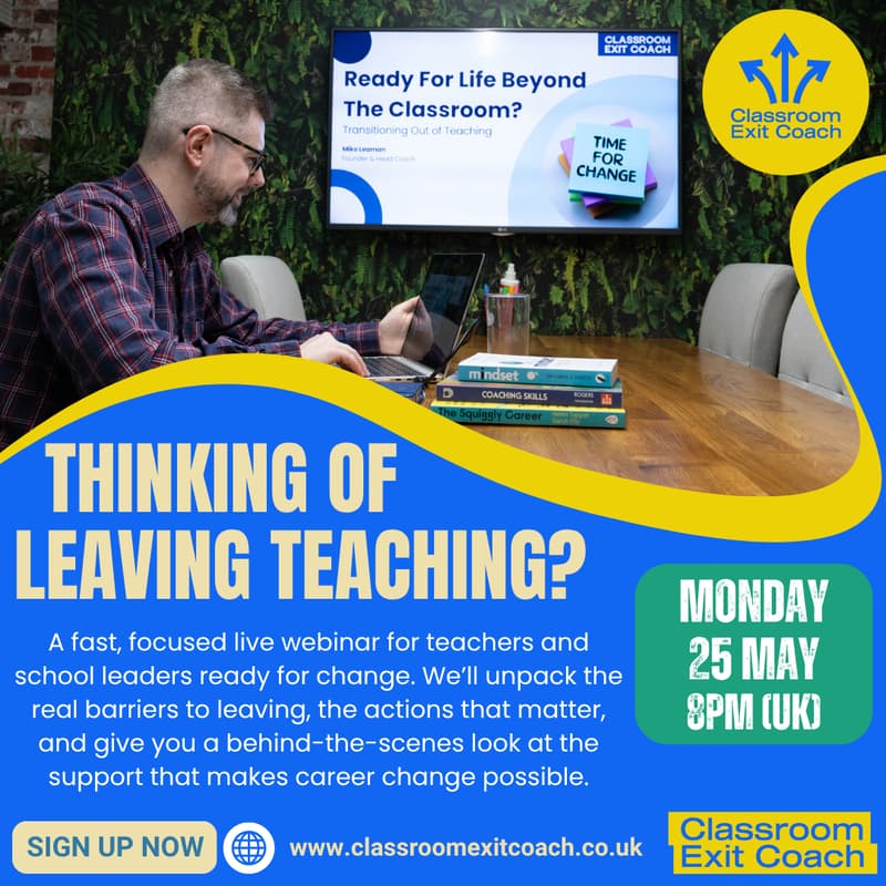 Cover Image for Thinking Of Leaving Teaching?