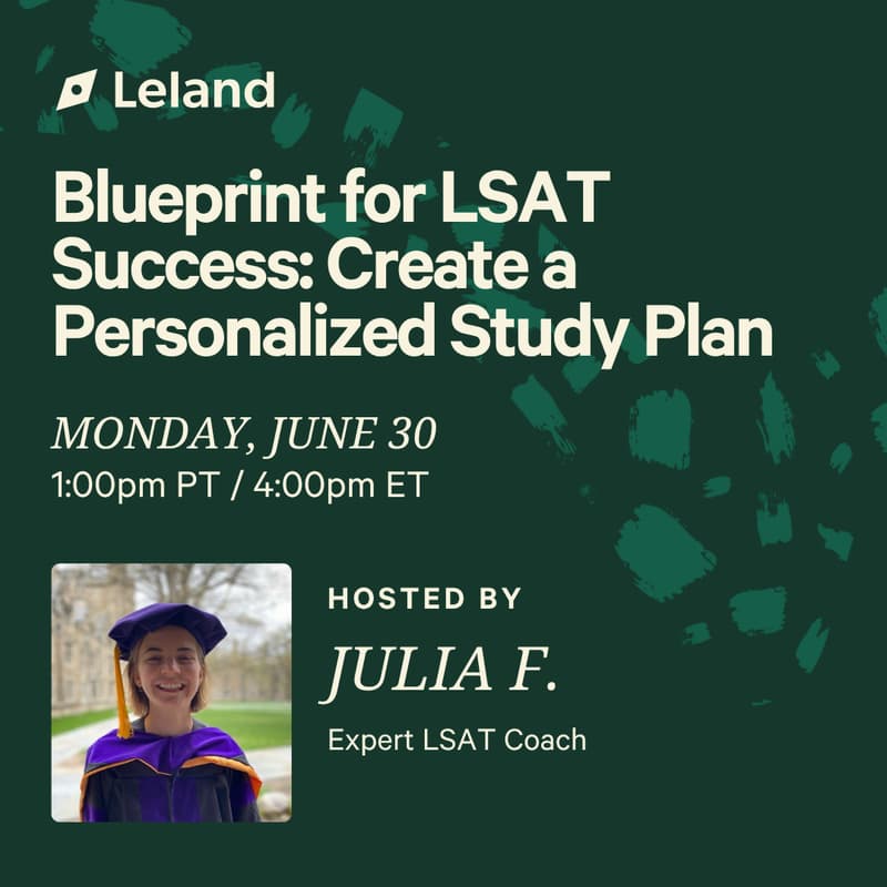 Cover Image for Blueprint for LSAT Success: Create a Personalized Study Plan