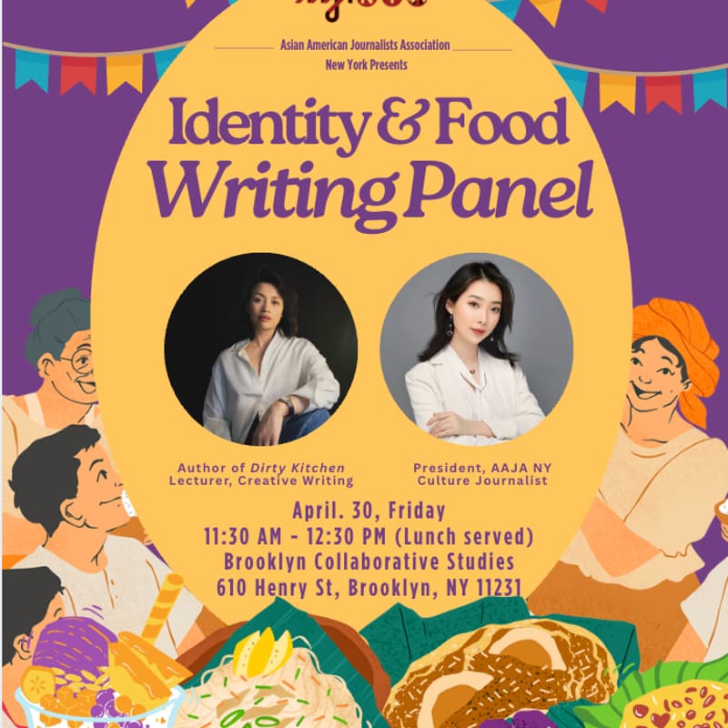 Cover Image for Identity & Food Writing Fireside Chat with Jill Damatac