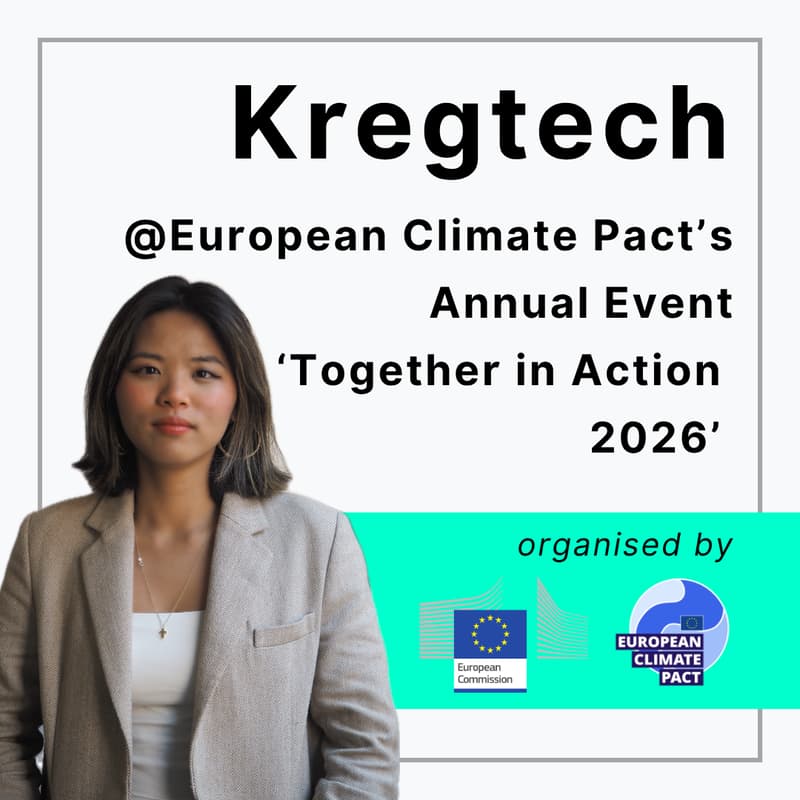 Cover Image for Kregtech @European Climate Pact’s Annual Event, ‘Together in Action 2026’