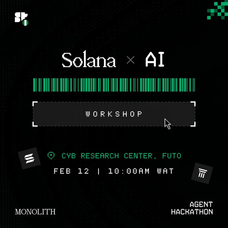 Cover Image for Solana x AI Workshop, FUTO