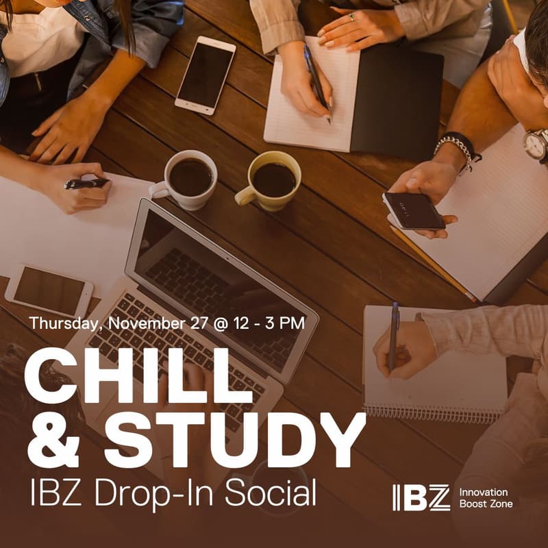 Cover Image for Chill & Study: IBZ Drop-In Social