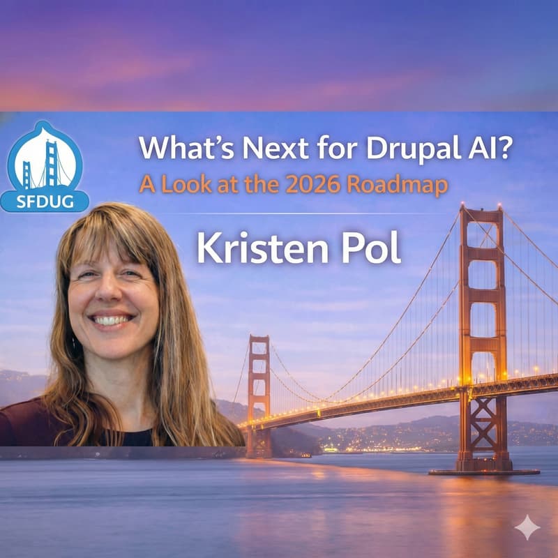 Cover Image for What’s Next for Drupal AI? A Look at the 2026 Roadmap