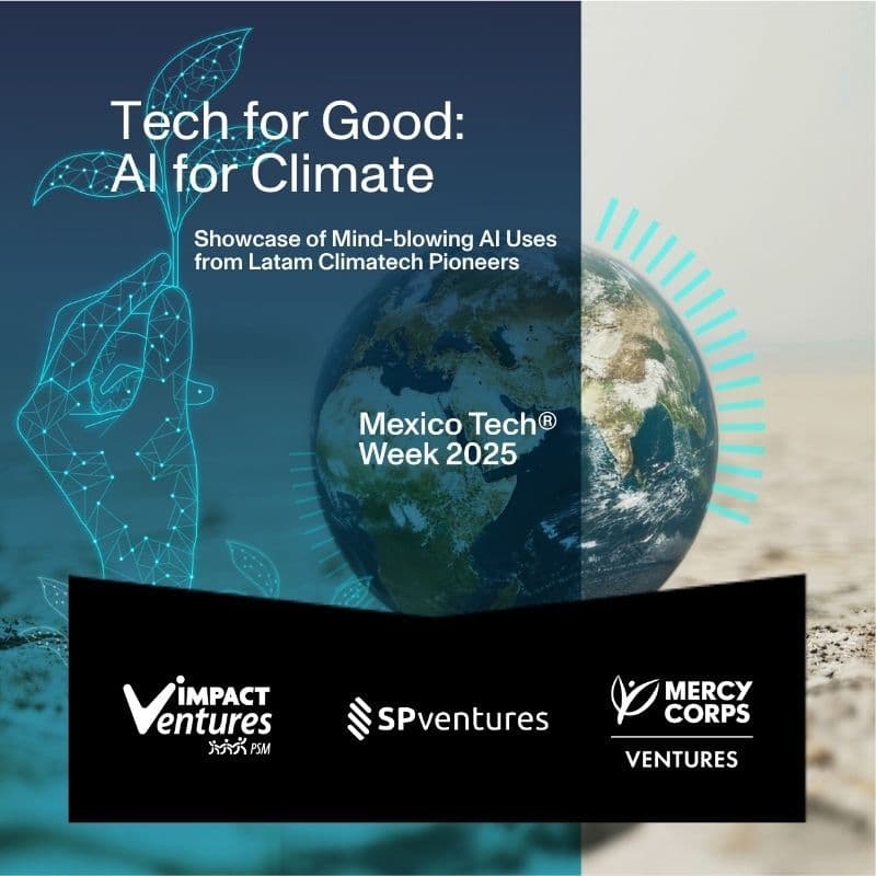 Cover Image for Tech for Good: AI for Climate by Impact Ventures PSM, Mercy Corps Ventures & SP Ventures