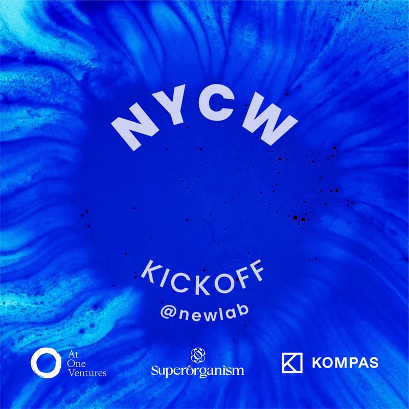Cover Image for NYCW Climate Tech Kickoff hosted by KOMPAS, Superorganism and At One Ventures