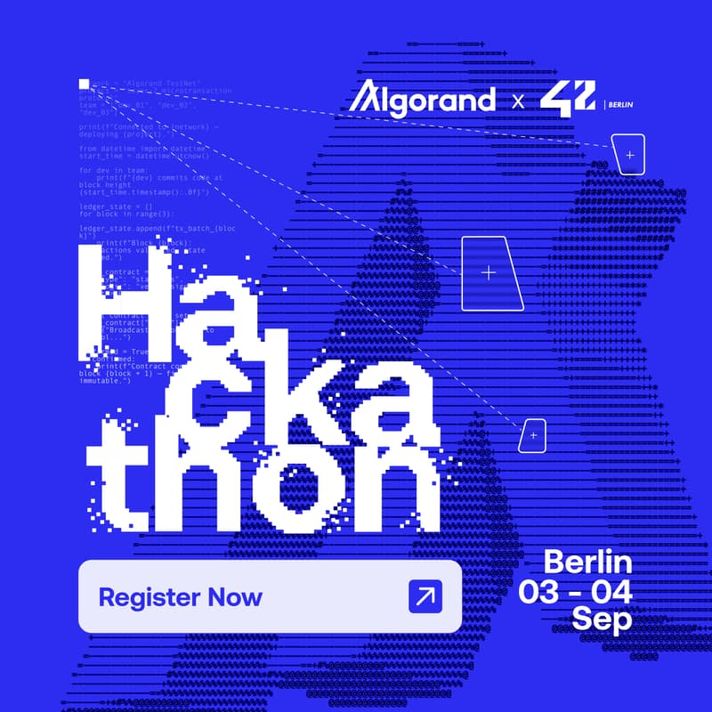 Cover Image for Algorand Hackathon: AI Meets Blockchain @w3.hub