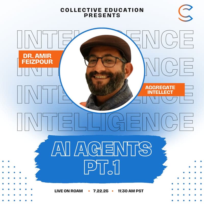 Cover Image for Collective Intelligence Launch Workshop: Building AI Agents, Part 1