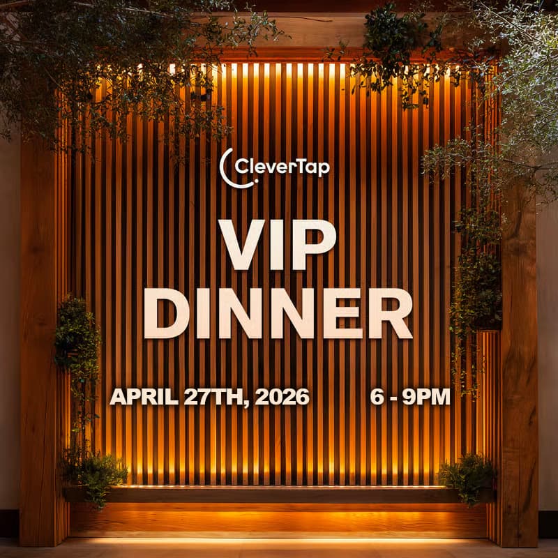 Cover Image for VIP Dinner | Hosted by: CleverTap