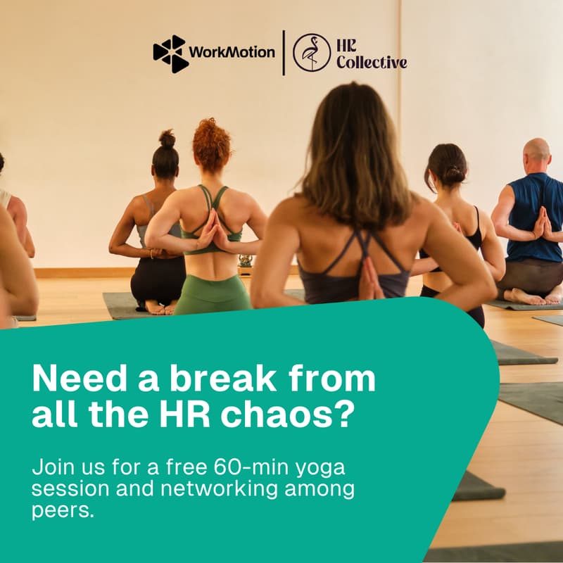 Cover Image for HR Yoga & Connect - with WorkMotion x HR Collective