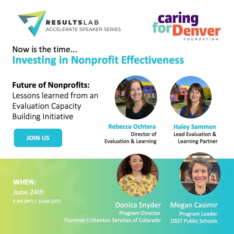 Cover Image for Investing in the Effectiveness + Future of Nonprofits