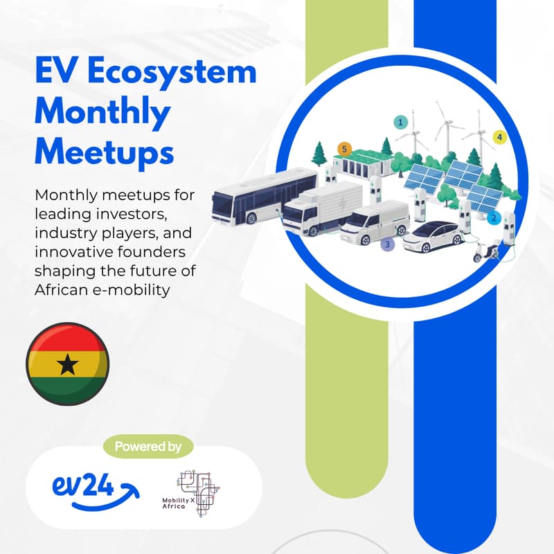 Cover Image for EV Ecosystem Monthly Meetup - Ghana (Accra)