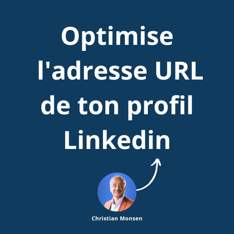 Cover Image for Optimisez l'adresse URL de votre profil Linkedin