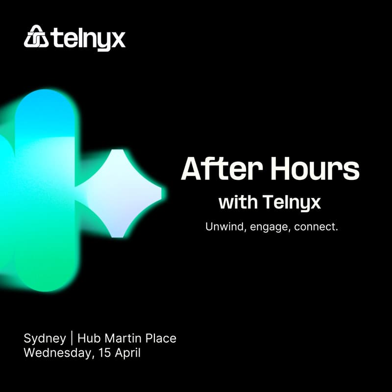 Cover Image for After Hours with Telnyx: Unwind, Engage, Connect